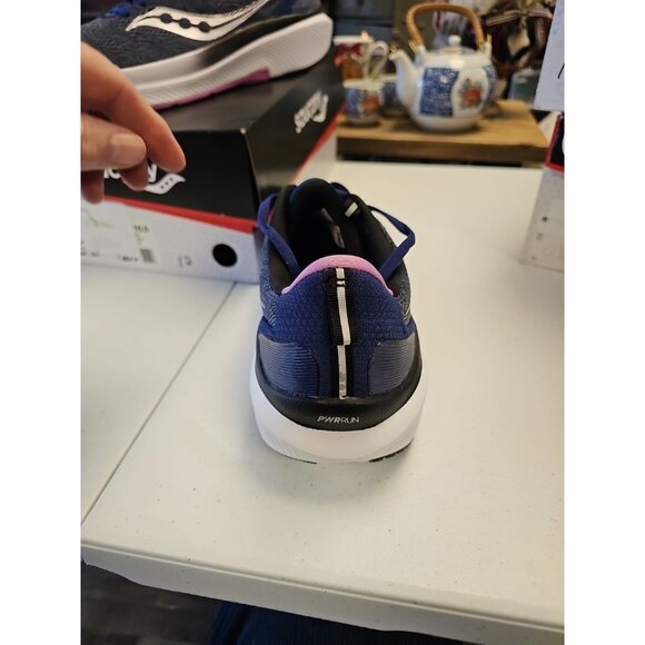 Saucony Echelon 9 Womens Size 10.5 W BLUE Purple Running Sneaker S10766-33 New - Picture 4 of 7